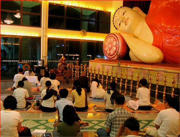 Mindfulness retreat at Sri Ramayana temple, Singapore